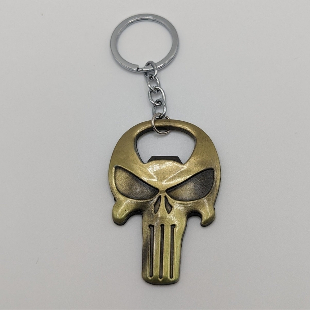 Punisher bottle opener Keychain
